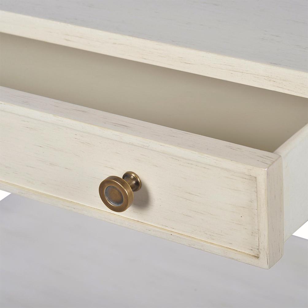 0974-02 - Weston Side Table - Wide - Drift Finish