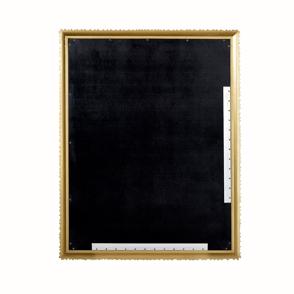 0995-17 - Oceanside Mirror - Gold, Clear Finish