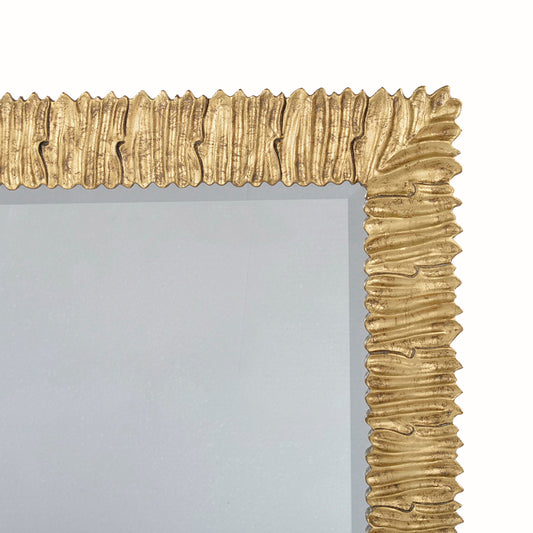 0995-17 - Oceanside Mirror - Gold, Clear Finish