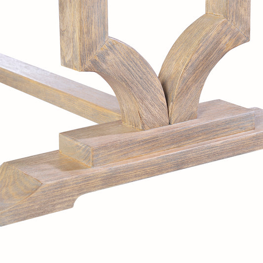 1083-05 - Portia Dining Table - Rabbit Finish
