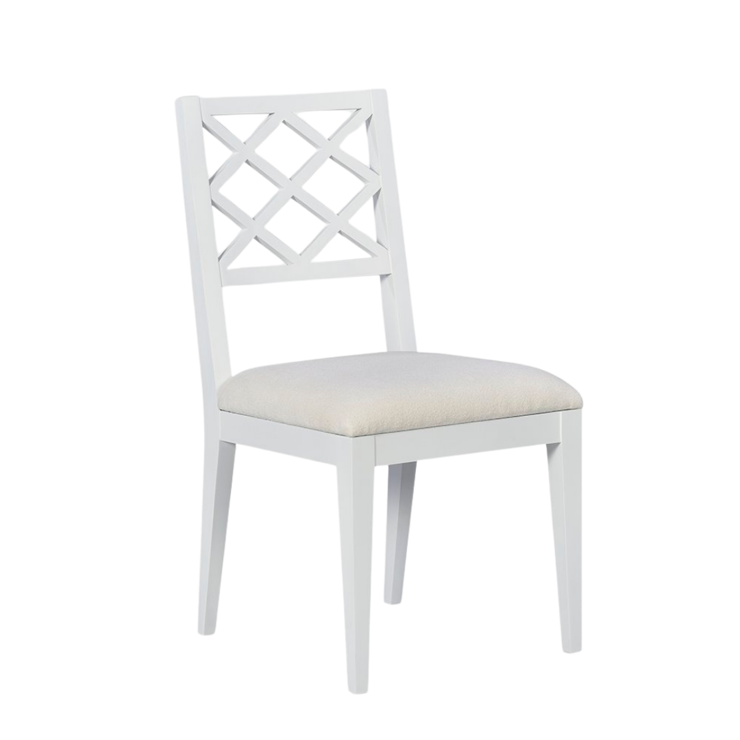 1123-06 - Diamond I Dining Chair - Ghost