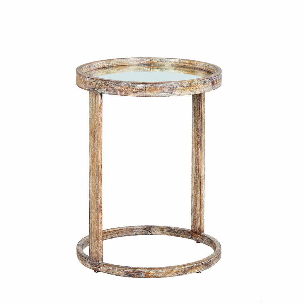 CYRUS SPOT TABLE-WEATHERED