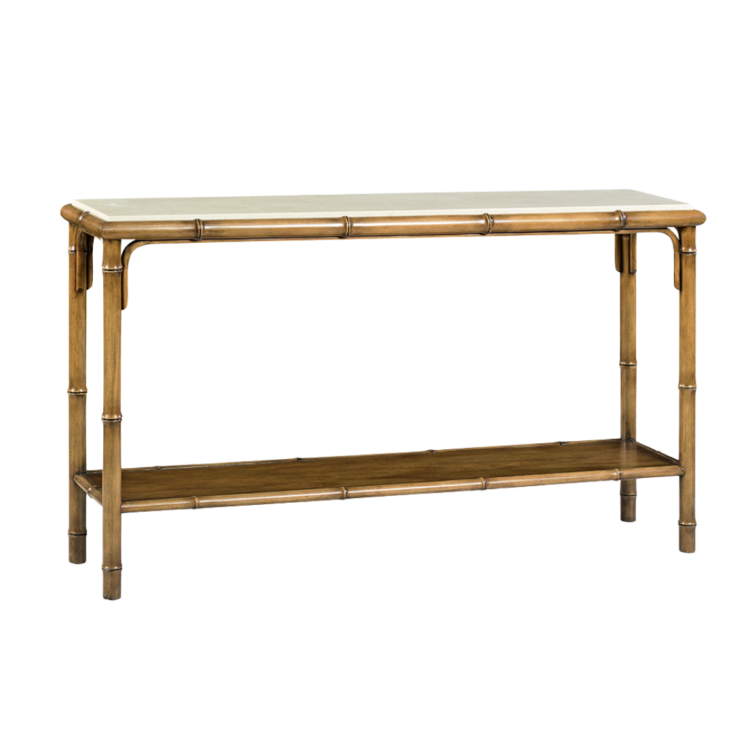 1369-30 - Bamboo Console Table - Bamboo Finish