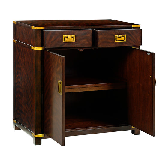 1398-10 - Campaign Ii Chest - Syrup Finish