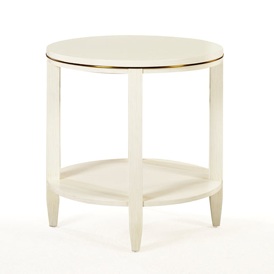1400-02 - Antioch Side Table - Drift Finish