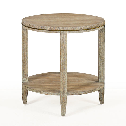 1400-09 - Antioch Side Table - Weathered Finish