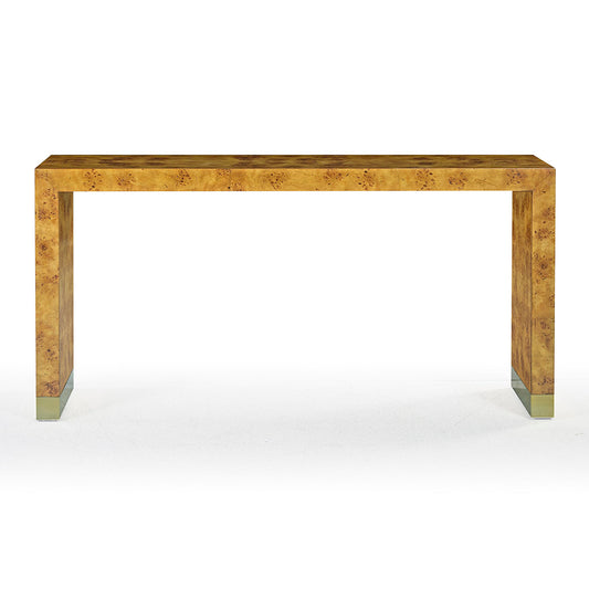 1463-22 - Anaheim Console Table - Rustic Burl Finish