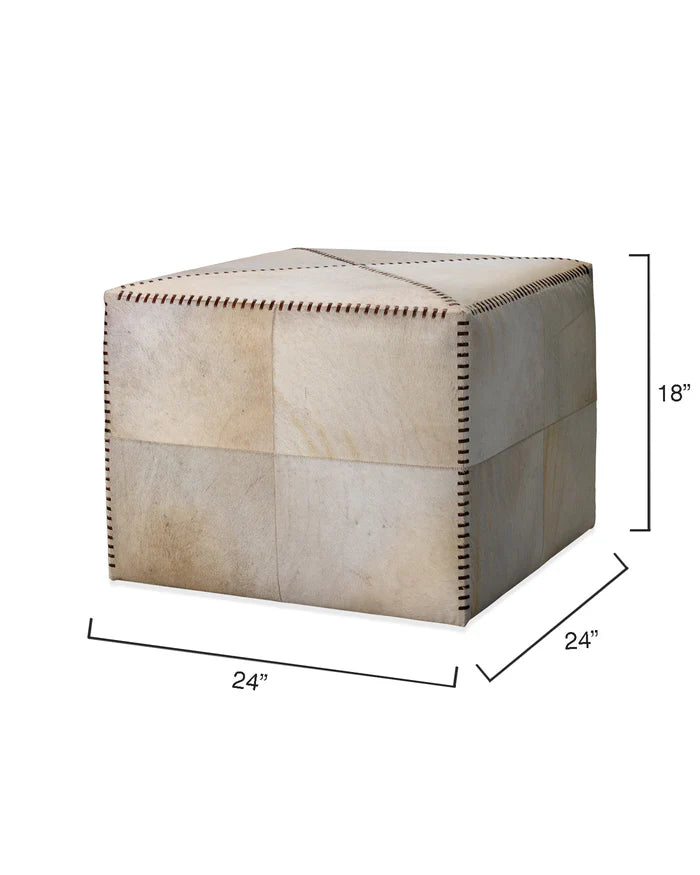 Ottoman, Large, White