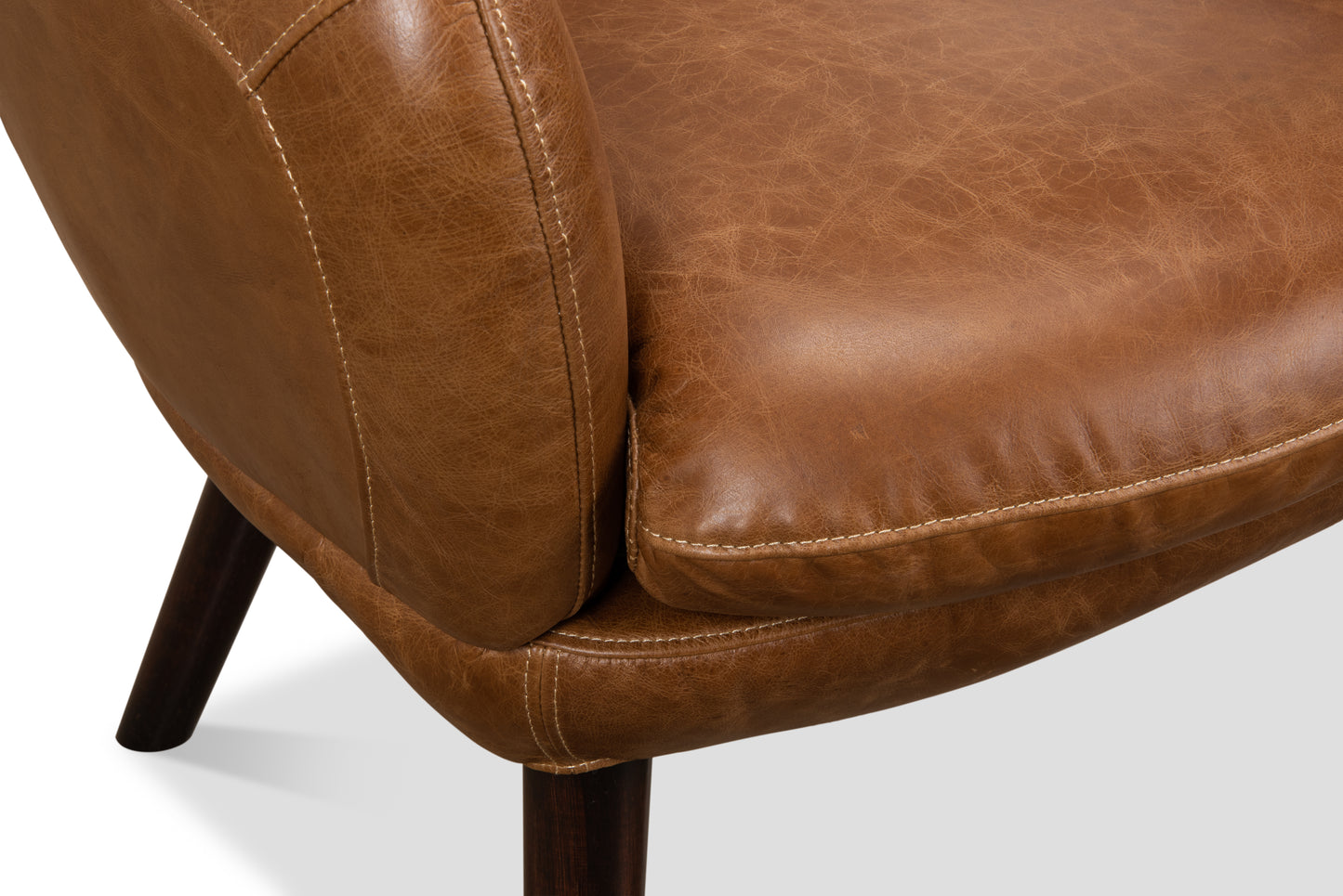 SINCLAIR ARM CHAIR, VINTAGE LEATHER