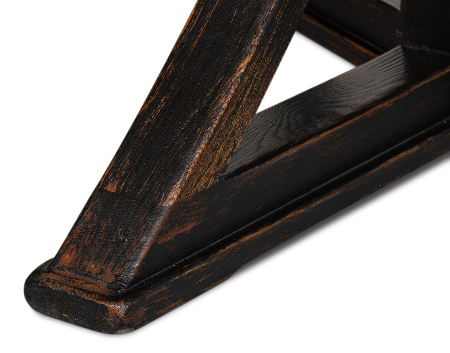 Flying Buttress Dining Table Antique Black