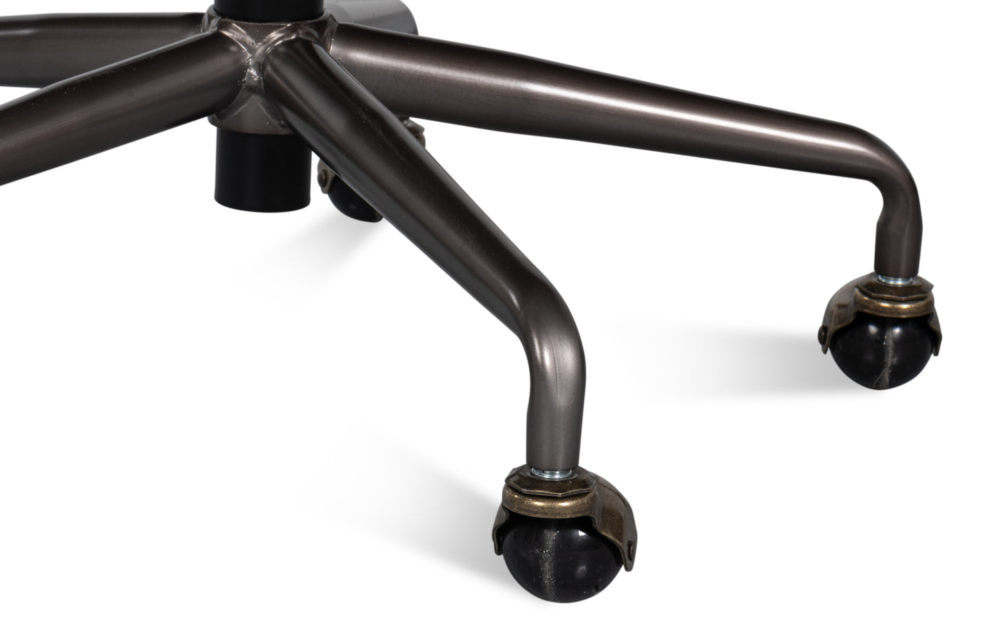 PARKER OFFICE CHAIR, VINTAGE HAVANA LEATHER