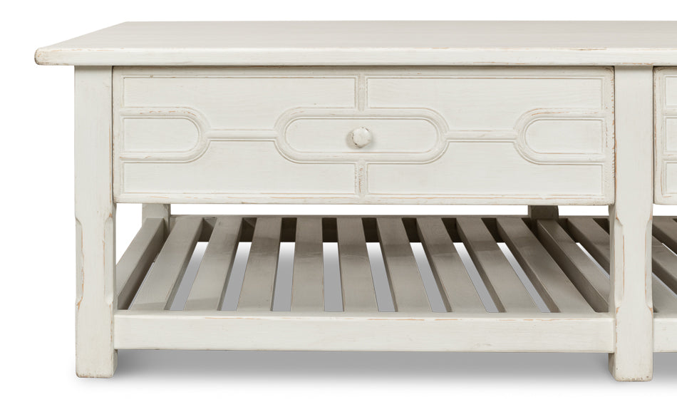 Isla Coffee Table Antique White
