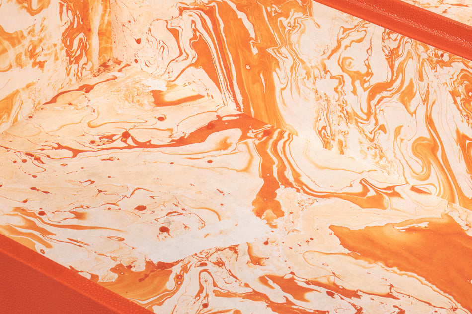 COSMOS NESTING BOXES, SET OF 3, ORANGEADE