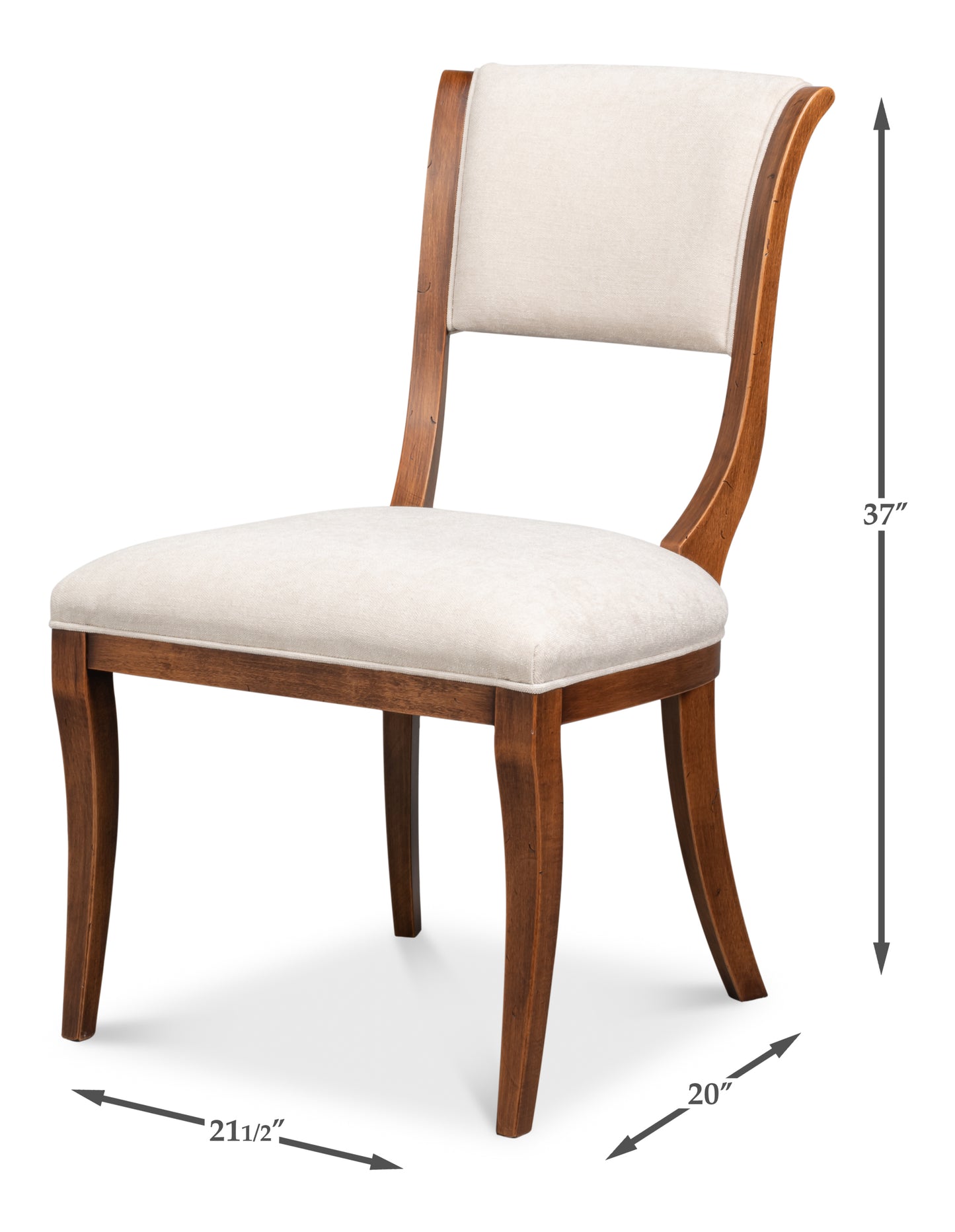 Trophy Elegant Side Chair-Noce Anticato