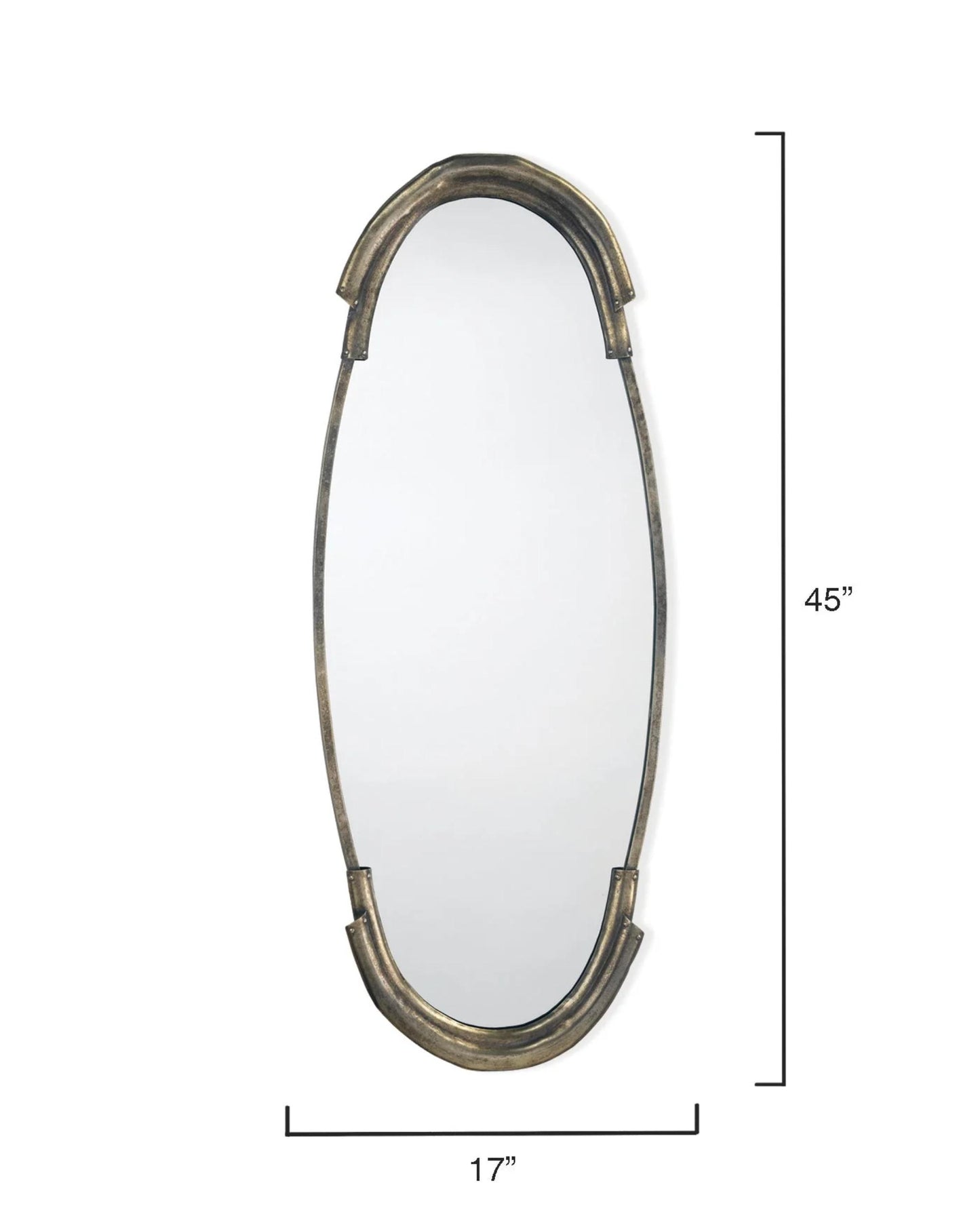 Margaux Mirror, Silver