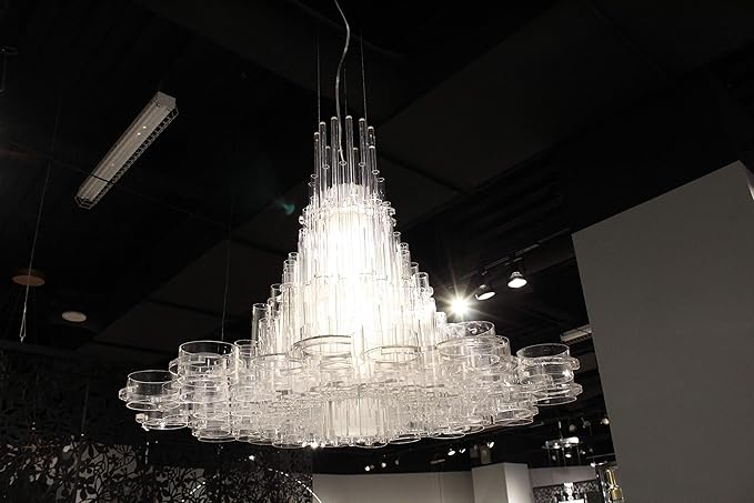Sasha Modern Pendant Lamp - White Acrylic