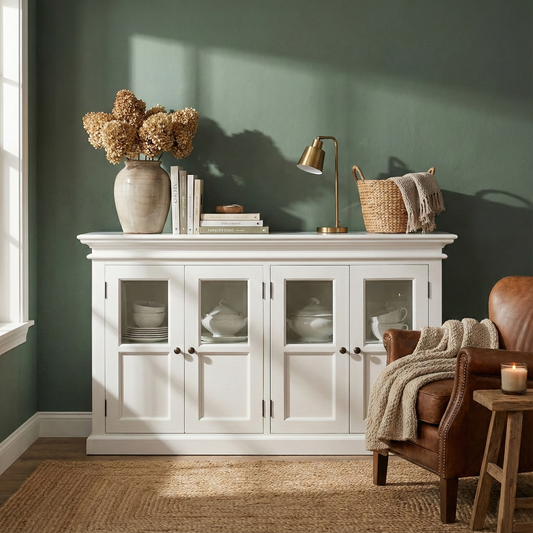 Halifax Buffet With 4 Glass Doors