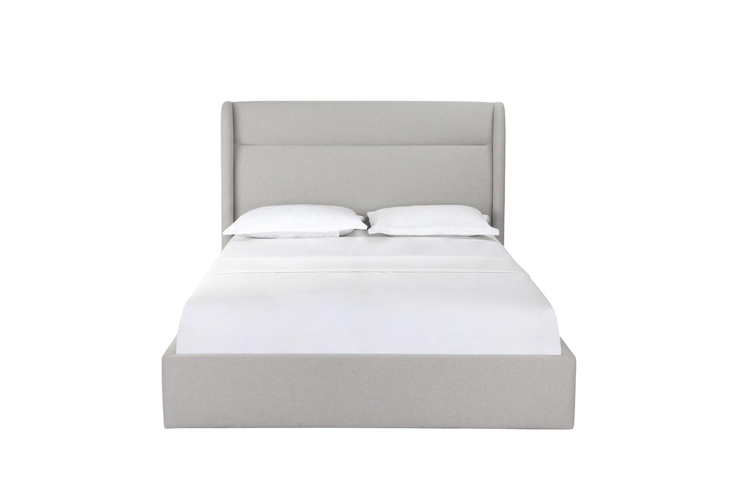 Tokyo Queen Bed - Light Grey