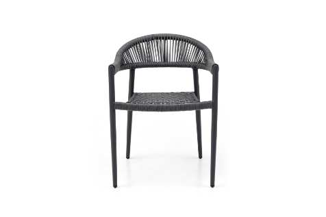Leyla Outdoor Dining Armchair - Grey