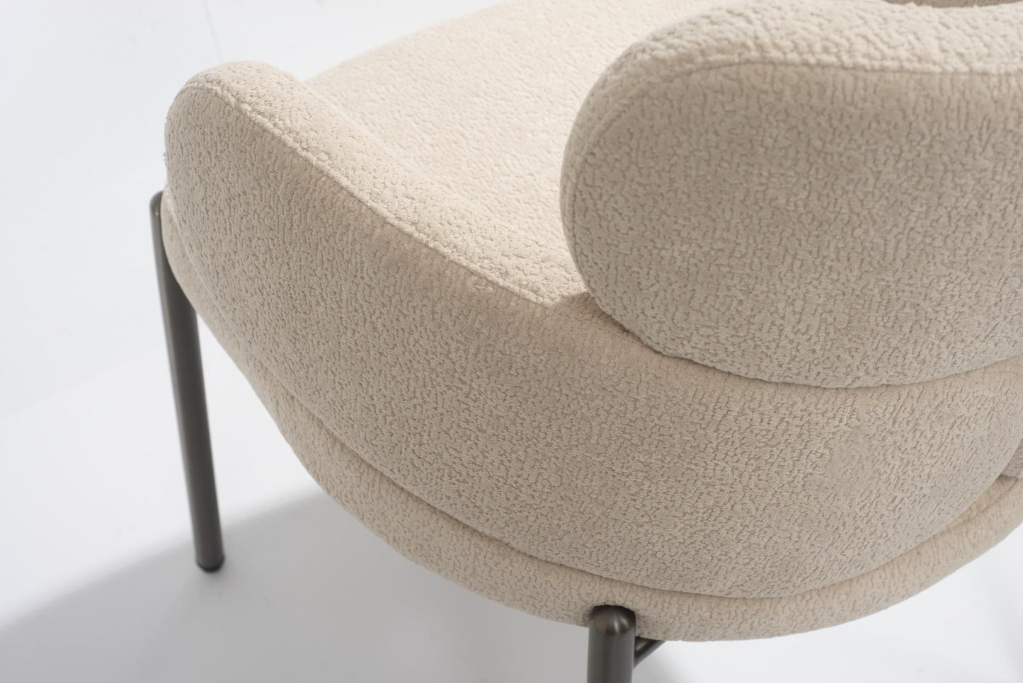 Adele Dining Armchair - Taupe