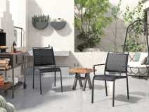 Aloha Outdoor Dining Armchair - Grey