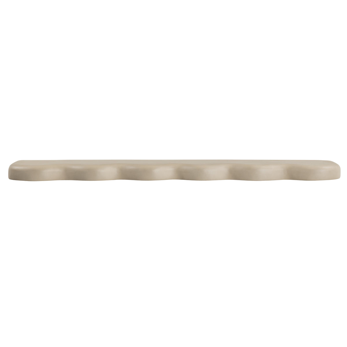 Swirl Wall Shelf 36''- Off White