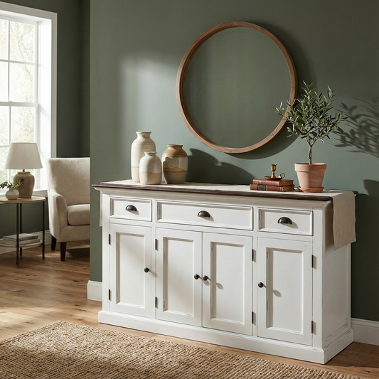 Halifax Accent Buffet With 4 Doors 3 Drawers