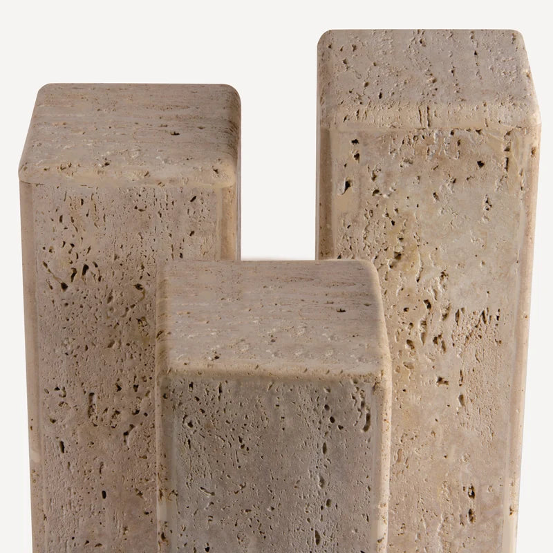 Delta Side Tables - White Banswara - Small
