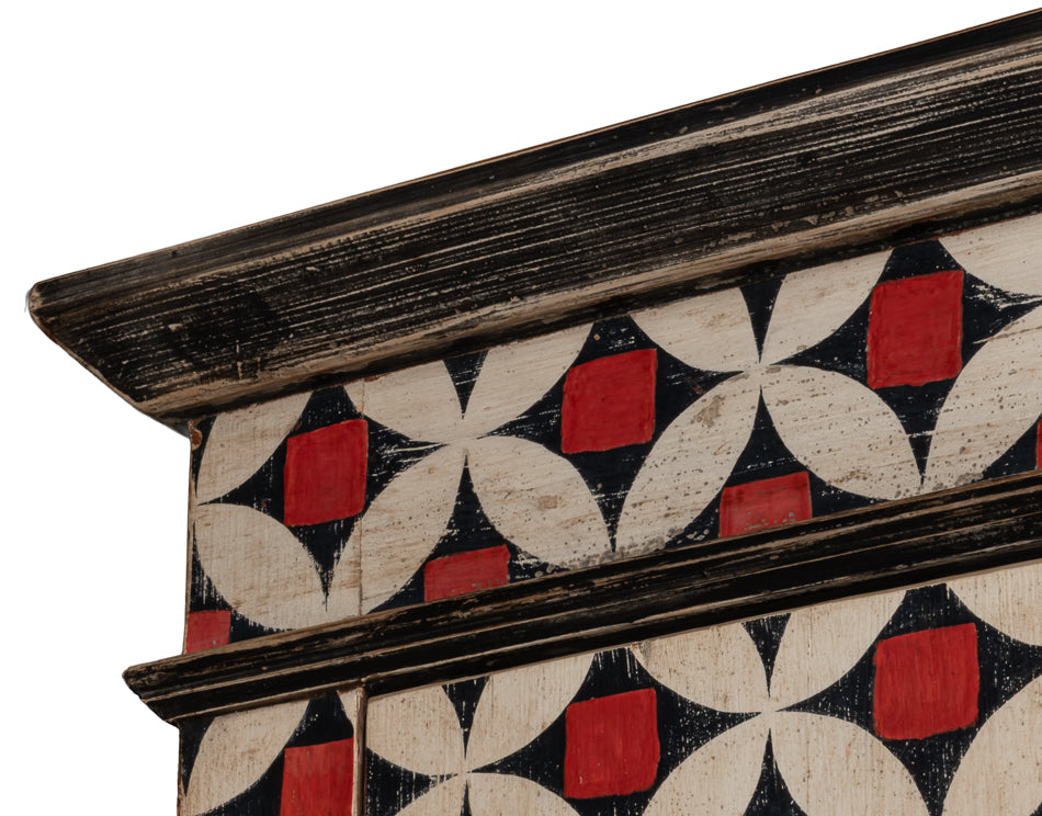 Marrakesh Red Painted Cabinet