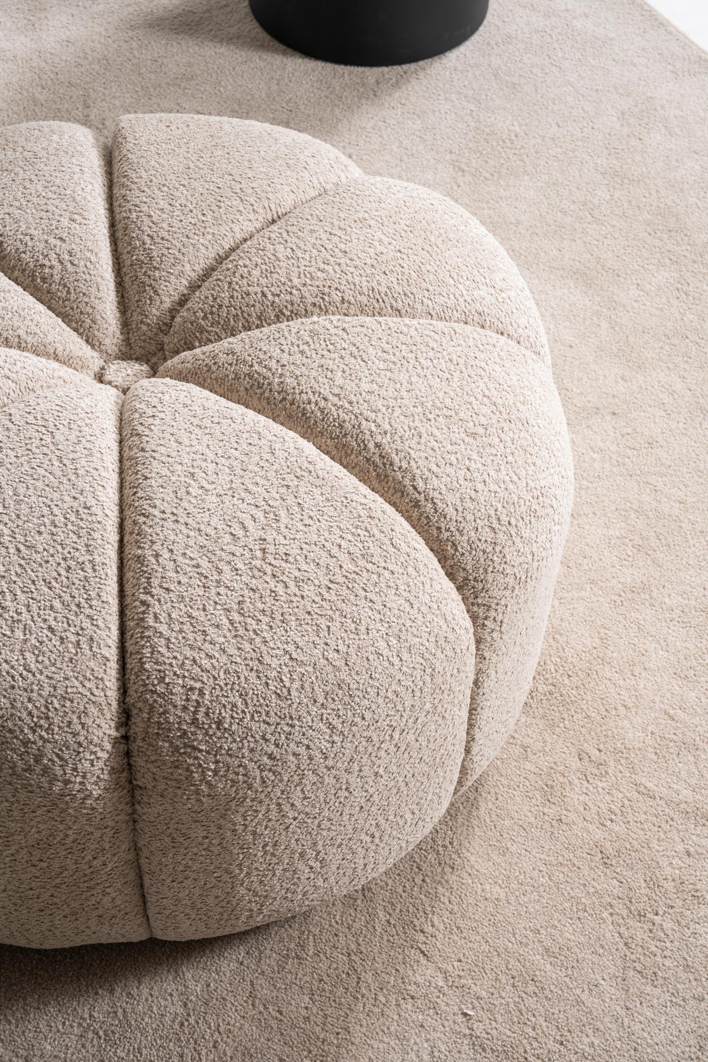 Lune Ottoman - Taupe