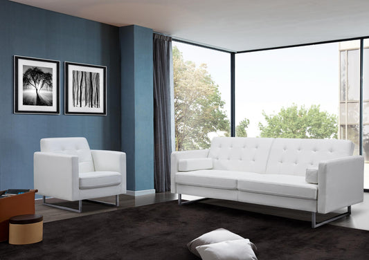 Giovanni Sofa Bed - White