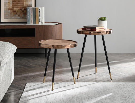 Meli Large Side Table - Walnut