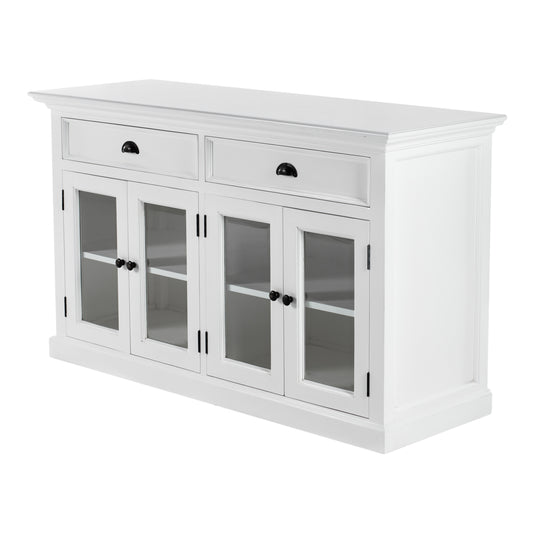 Classic Buffet with Glass Doors