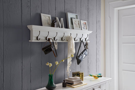 8 Hook Coat Rack