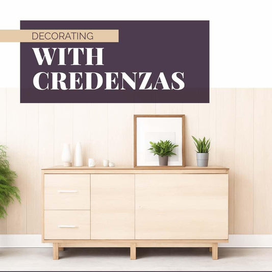 Decorating With Credenzas