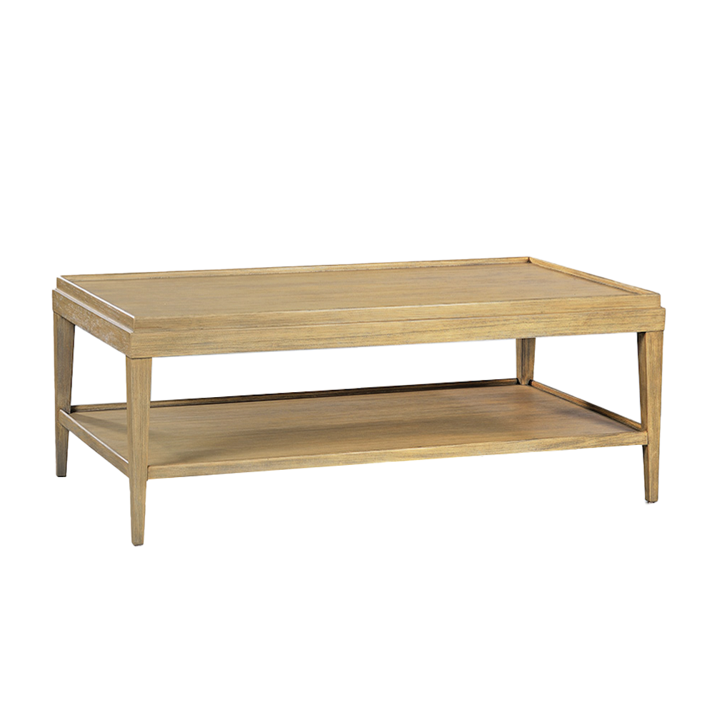 0894-05 - Liz Coffee Table - Large - Rabbit Finish