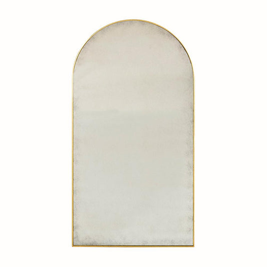 0966-14 - Athens Mirror- Gold, Antique Finish