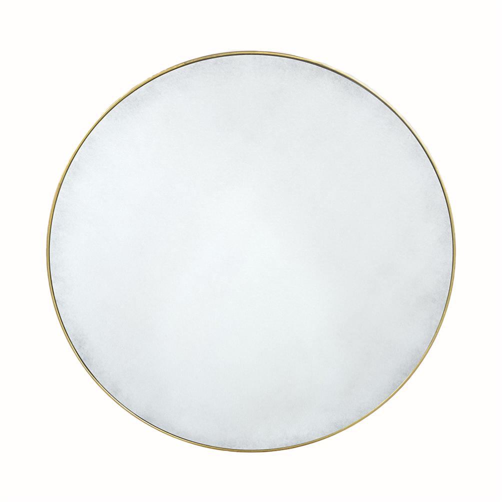 0967-14 - Raleigh Mirror- Gold, Antique Finish