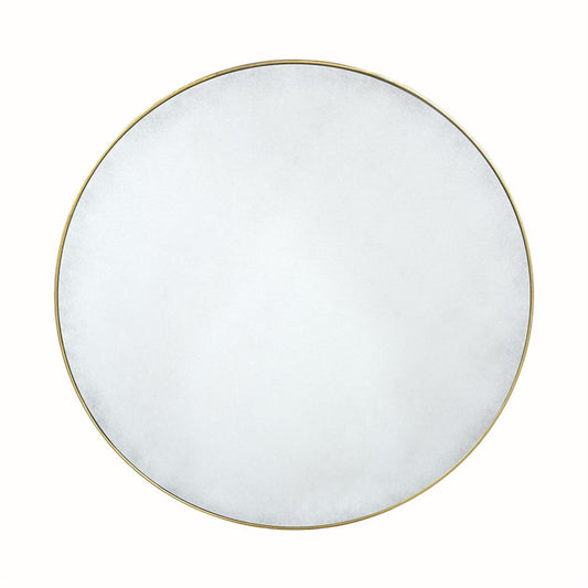 0967-14 - Raleigh Mirror- Gold, Antique Finish