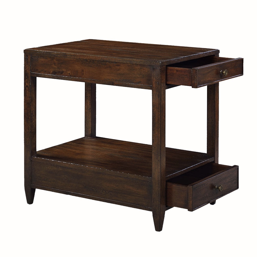 0973-20 - Weston Side Table - Narrow- Country Finish
