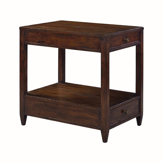 0973-20 - Weston Side Table - Narrow- Country Finish