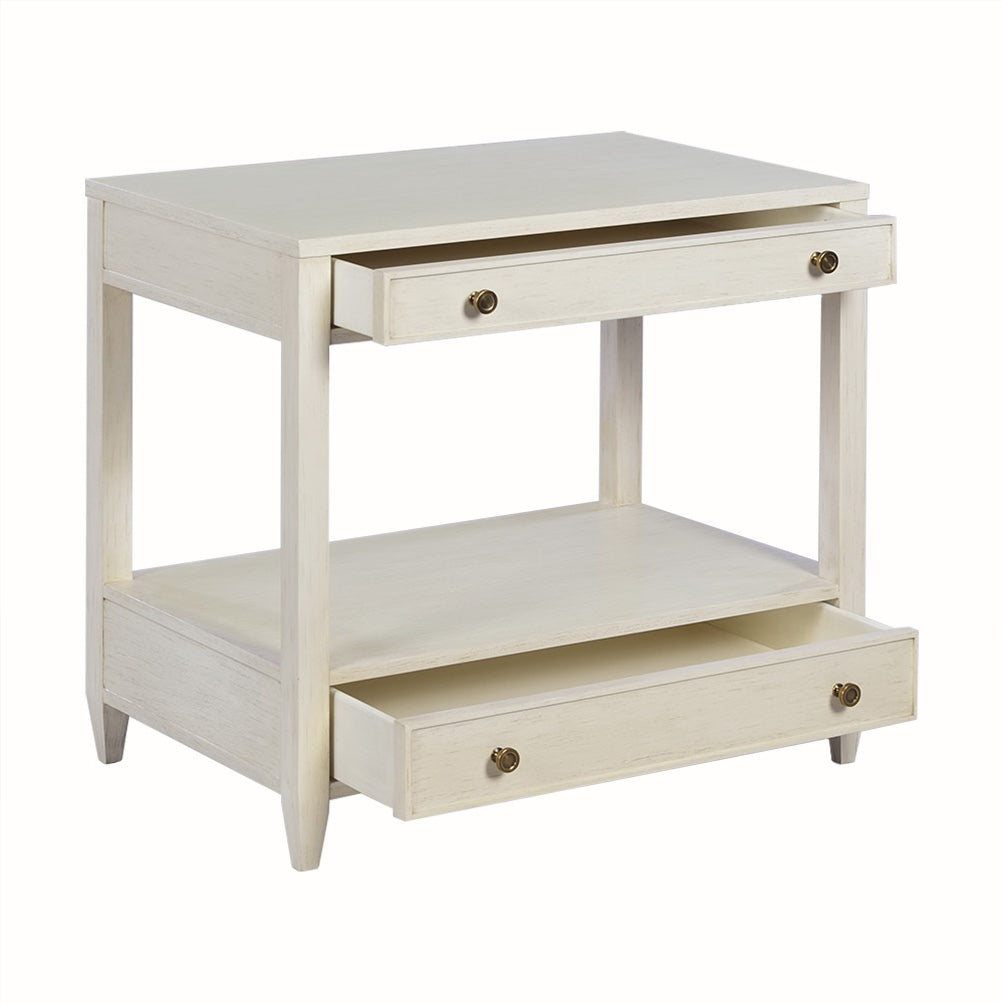 0974-02 - Weston Side Table - Wide - Drift Finish