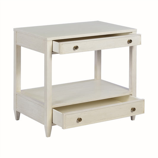 0974-02 - Weston Side Table - Wide - Drift Finish