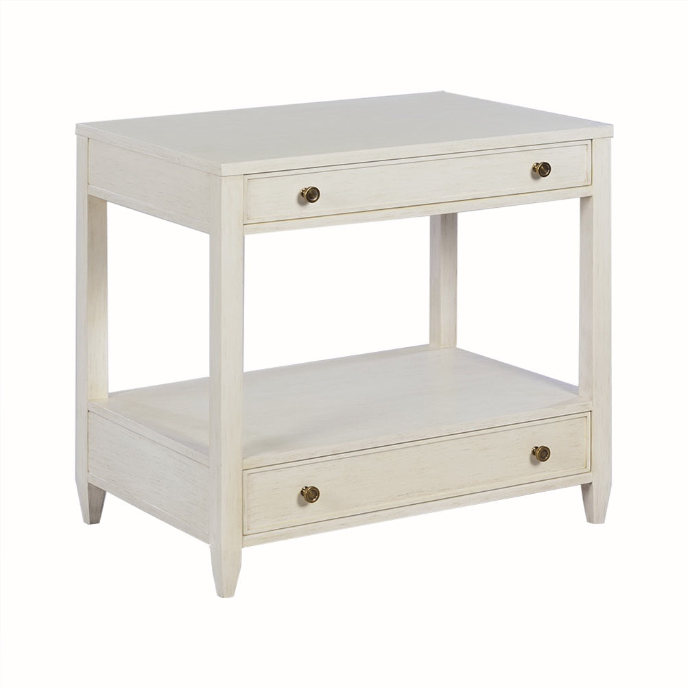 0974-02 - Weston Side Table - Wide - Drift Finish