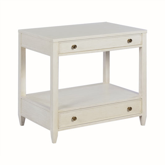 0974-02 - Weston Side Table - Wide - Drift Finish