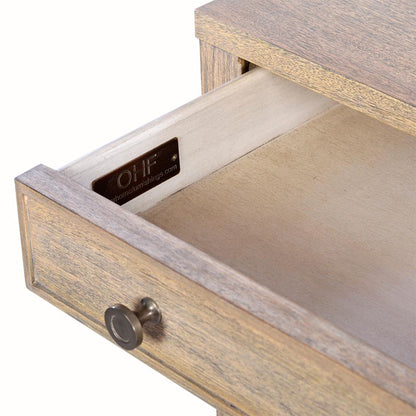 0974-05 - Weston Side Table - Wide - Rabbit Finish