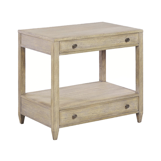 0974-05 - Weston Side Table - Wide - Rabbit Finish