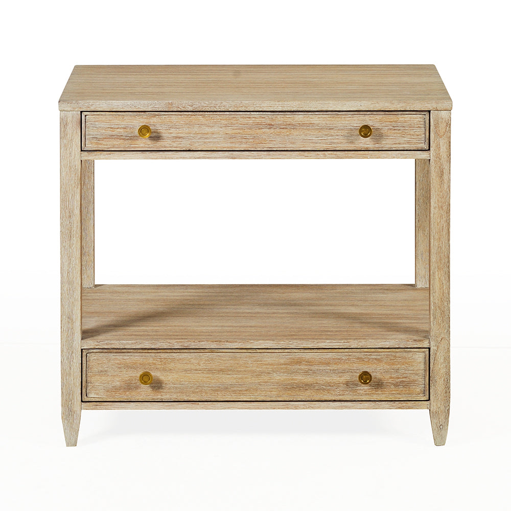 0974-09 - Weston Side Table - Wide - Weathered Finish