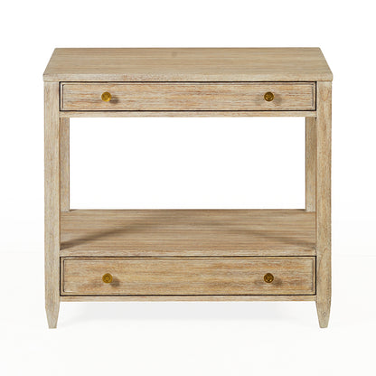 0974-09 - Weston Side Table - Wide - Weathered Finish