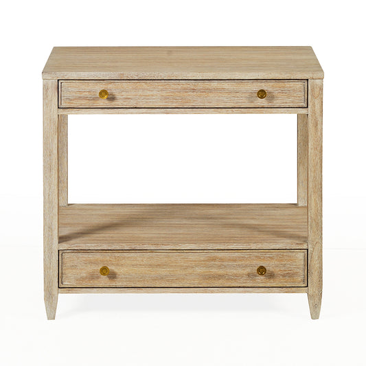 0974-09 - Weston Side Table - Wide - Weathered Finish